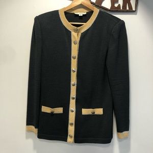 ST JOHN jacket embellished
